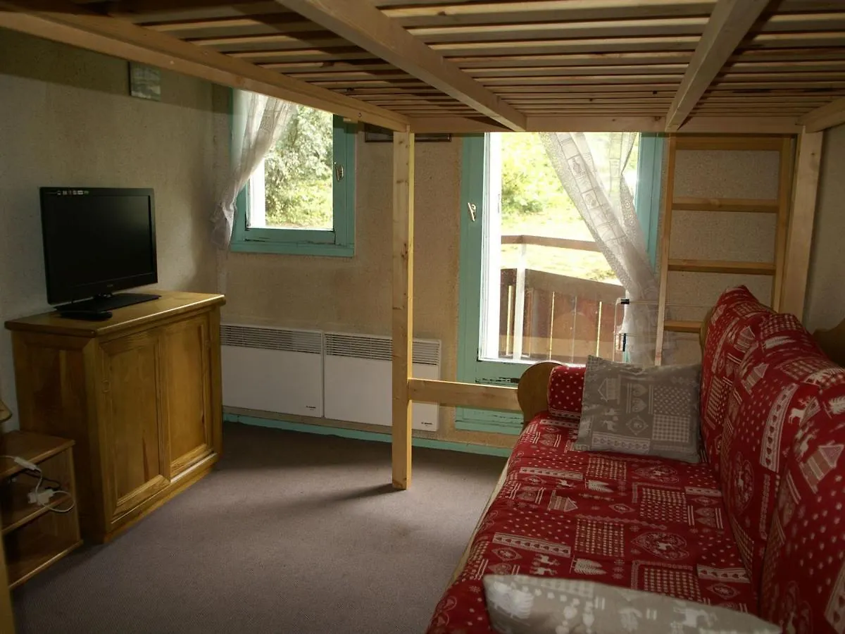 Studio Confortable Avec Balcon Et Casier A Skis - Fr-1-557-111 Les Adrets France